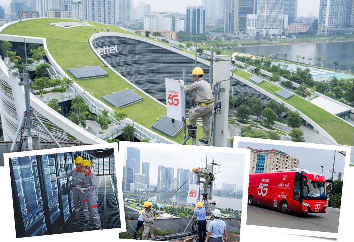 Viettel's 5G network: Widest coverage, most advanced technology, best quality, and highest speed.