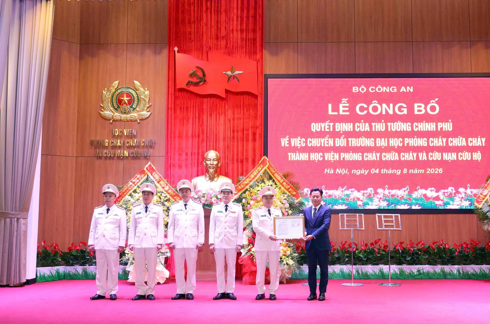 Học viện Phòng cháy chữa cháy và Cứu nạn cứu hộ: Tên gọi mới - Sứ mệnh mới – Tầm cao mới 1